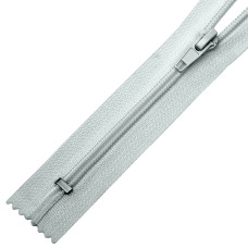 Молния MaxZipper пласт. спираль №5-N 18см н/р цв.F314 св.серый уп.50шт