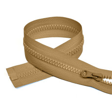 Молния MaxZipper трактор №5 1 замок усил.зв., 85см, цв.F296 т.бежевый уп.50шт