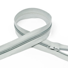 Молния MaxZipper пласт. спираль №5-N 50см цв.F314 св.серый уп.10шт