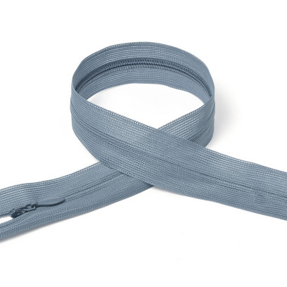 Молния MaxZipper пласт. потайная №3 20см н/р цв.S339 пыльно-голубой уп.50шт
