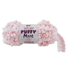 Пряжа для вязания Ализе Puffy More (100% микрополиэстер) 2х150г/11,5м цв.6272