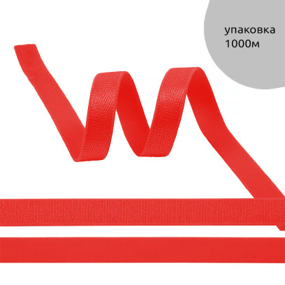 Резинка TBY бельевая Для бретелей 10мм арт.RBB05 красныйSD163 уп.1000м