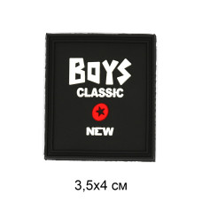 Аппликации пришивные арт.TBY.2363 Boys Classic 3,5х4см уп.20шт