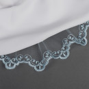 Кружево на жесткой сетке Exclusive арт.TBY 2BS228K1 шир.50мм цв.B1515 голубой уп.13,71м