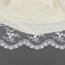 Кружево на жесткой сетке Exclusive арт.TBY 3BS824K шир.85мм цв.01 белый уп.13,71м