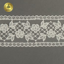 Кружево на сетке KRUZHEVO арт.TBY.40482 шир.55мм цв.W0115 молочный уп.12.9м