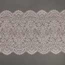 Кружево-стрейч KRUZHEVO арт.TBY.40992 шир.240мм цв.003 розовый уп.25м