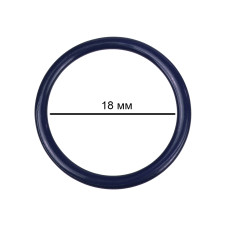 Кольцо для бюстгальтера d18мм металл TBY-57725 цв.S919 темно-синий, уп.100шт