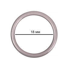 Кольцо для бюстгальтера d18мм металл TBY-57729 цв.S222 шиншилла, уп.100шт