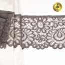 Кружево-стрейч KRUZHEVO арт.TBY.YSTL00839/N шир.90мм цв.L1645 шиншилла уп.25м