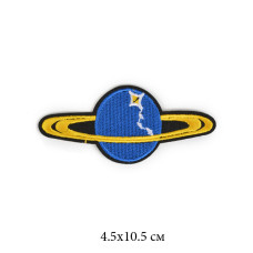 Термоаппликации арт.TBY-2129 Планета 4,5х10,5см 10 шт