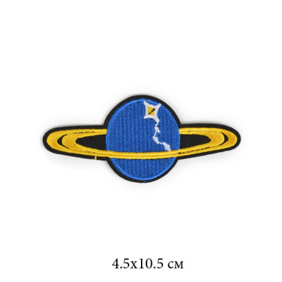 Термоаппликации арт.TBY-2129 Планета 4,5х10,5см 10 шт