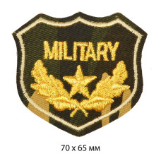 Термоаппликации арт.TBY.A09 MILITARY 70х65 мм уп.10 шт
