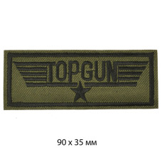 Термоаппликации  арт.TBY.A13 TOPGUN 90х35 мм уп.10 шт