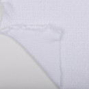 Ткань трикот. Бифлекс жатка арт.TBY-JB-01 490г/м² 92% ПЭ 8% спандекс шир.80см цв.1 белый уп.1,5м