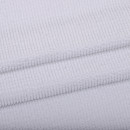 Ткань трикот. Бифлекс жатка арт.TBY-JB-01 490г/м² 92% ПЭ 8% спандекс шир.80см цв.1 белый уп.3м