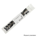 Молния MaxZipper мет. Титан №5 золото 18см н/р цв.F322 черный уп.1 шт