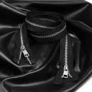 Молния MaxZipper мет. Титан №5 2 замка никель 80см цв.F322 черный уп.10 шт