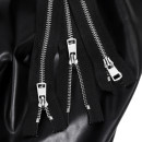 Молния MaxZipper мет. Титан №5 2 замка никель 80см цв.F322 черный уп.10 шт