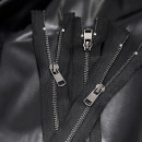 Молния MaxZipper мет. Титан №5 2 замка черный никель 90см цв.F322 черный уп.10 шт