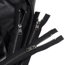 Молния MaxZipper мет. Титан №5 2 замка черный никель 90см цв.F322 черный уп.10 шт