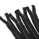 Молния MaxZipper мет. Титан №5 2 замка черный никель 90см цв.F322 черный уп.10 шт
