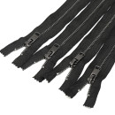 Молния MaxZipper мет. Титан №5 2 замка черный никель 90см цв.F322 черный уп.10 шт