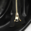 Молния MaxZipper мет. Титан №5 2 замка золото 90см цв.F322 черный уп.10 шт