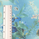 Ткань Шифон-шелк 50 г/м² 100% пэ шир.150 см арт.T.0207.02 цв.голубой рул.35м