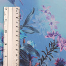 Ткань Шифон-шелк 50 г/м² 100% пэ шир.150 см арт.T.0207.03 цв.синий рул.35м