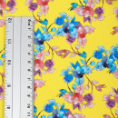 Ткань Шифон-шелк 50 г/м² 100% пэ шир.150 см арт.T.0900.04 цв.желтый рул.35м
