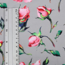 Ткань Шифон-шелк 50 г/м² 100% пэ шир.150 см арт.T.0907.01 цв.св.серый рул.35м