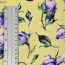 Ткань Шифон-шелк 50 г/м² 100% пэ шир.150 см арт.T.0907.03 цв.желтый рул.35м
