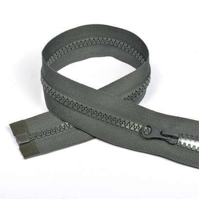Молния MaxZipper трактор №5 1 замок усил.зв., 80см, цв.F312 т.серый уп.10шт