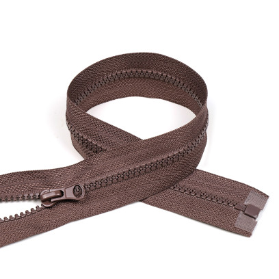 Молния MaxZipper трактор №5 1 замок усил.зв., 80см, цв.S327 серо-лиловый уп.50шт