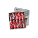 Набор бытовых ниток IDEAL 40/2 366м 100% п/э, MIX R, ассорти (красные оттенки) уп.10шт