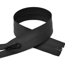Молния MaxZipper спираль №7-N водонепроницаемая 80см цв.F322 черный уп.50шт