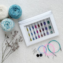 42140 Knit Pro Набор Deluxe Set Normal IC съемных спиц для вязания SmartStix (3,5мм, 4мм, 4,5мм, 5мм, 5,5мм, 6мм, 7мм, 8мм), 8 видов спиц