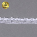 Кружево-трикотаж KRUZHEVO арт.TBY 1675 шир.20мм цв.01 белый, уп.9,14м