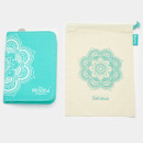 36302 Knit Pro Набор съемных спиц для вязания Mindful Believe (Верить) нержавеющая сталь, пластик, серебристый, бирюзовый, 7 видов спиц в наборе