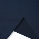 Футер 2х нитка петля Поликоттон стрейч 220г Twill French Terry цв.S196/S058 т.синий в нарезке 3м