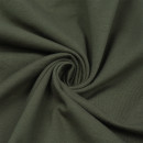 Футер 2х нитка петля Поликоттон стрейч 220г Twill French Terry цв.S096 хаки в рулоне 35м