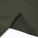 Футер 2х нитка петля Поликоттон стрейч 220г Twill French Terry цв.S096 хаки в рулоне 35м