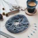 45104 Knit Pro Спицы чулочные для вязания Basix Aluminum 3,5мм/15см, алюминий, серебристый 5 шт.