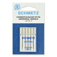 Иглы для бытовых швейных машин Schmetz стандартные 130/705H №90, уп.5 игл