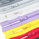 Молния MaxZipper пласт. спираль №5-N 18см АССОРТИ уп.15цв