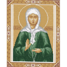 Рисунок на канве МАТРЕНИН ПОСАД арт.28х37 - 0722-1 Св.Матрона
