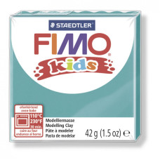 FIMO kids полимерная глина для детей, уп. 42г цв.бирюзовый, арт.8030-39