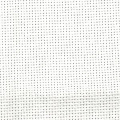 Канва для вышивания средняя №563 (464) (10смх55кл) (100%Хл) шир.150 см цв.белый уп.5м