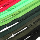 Молния MaxZipper пласт. спираль №5-N 65см АССОРТИ уп.15цв